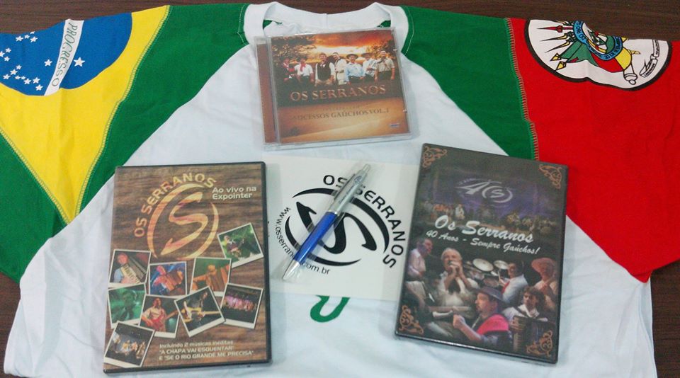 Rádio Vila Maria FM e Os Serranos sorteiam kit no mês farroupilha