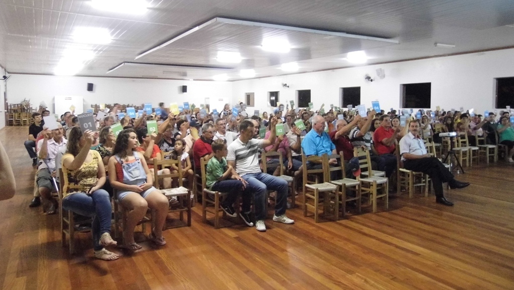 Sicredi Aliança RS/SC realiza assembléia em Vila Maria