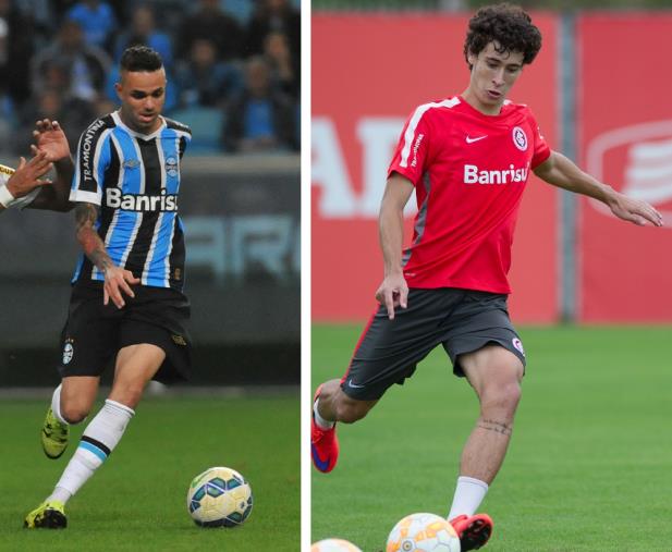 Inter e Grêmio entrarão com três pendurados contra Chapecoense e Flu