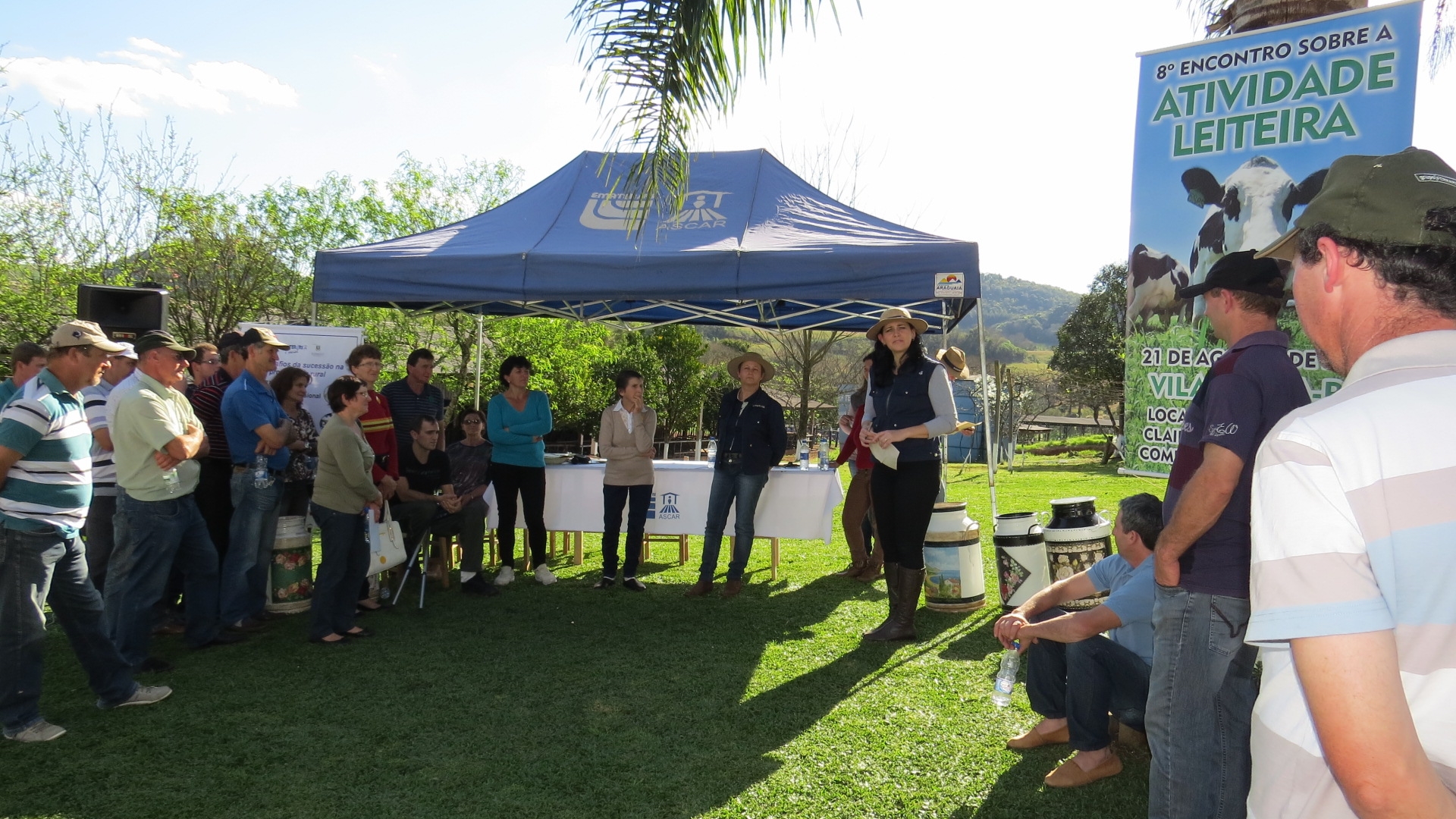 8º Encontro sobre Atividade Leiteira é realizado em Vila Maria