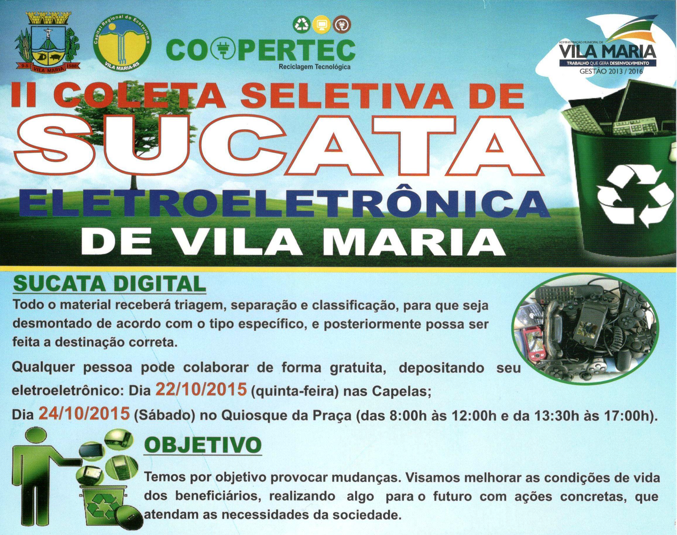 Vila Maria vai realizar coleta de sucata eletroeletrônica