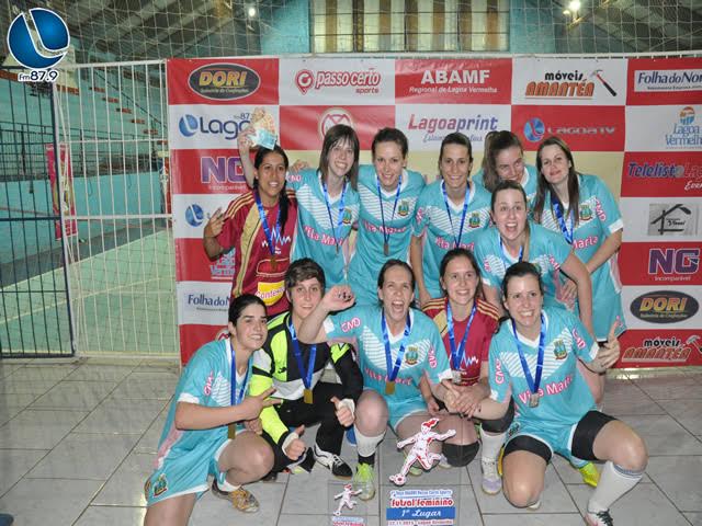 Time feminino de Vila Maria vence a 1º Taça Madri Passo Certo Sports de Lagoa Vermelha