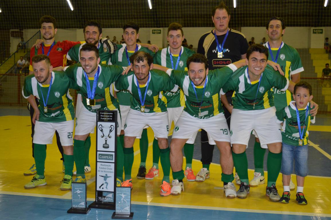 Juvenil/Construtora Francescheto é campeão do Municipal de Futsal de Vila Maria 2015