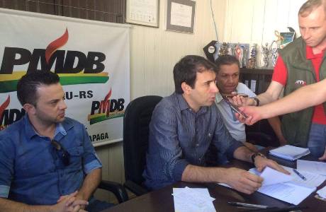 REGIÃO: Bancada do PMDB de Marau protocola redução de salários