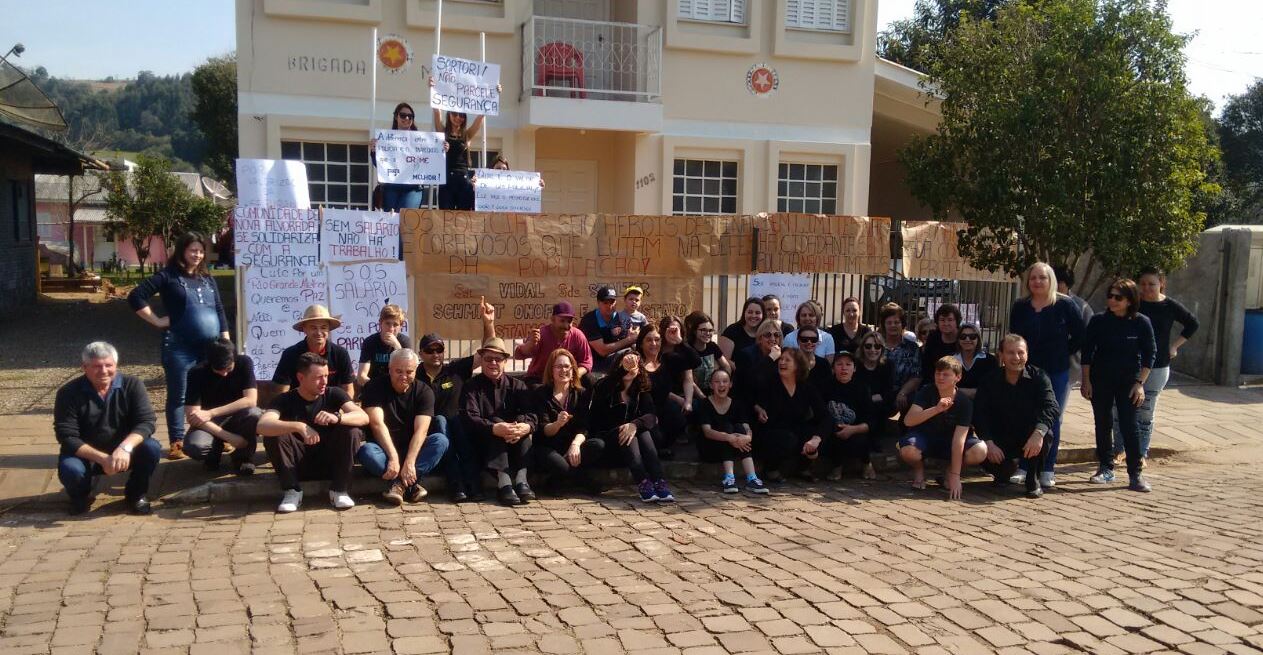SEGURANÇA: Nova Alvorada faz mobilização em apoio à Brigada Militar