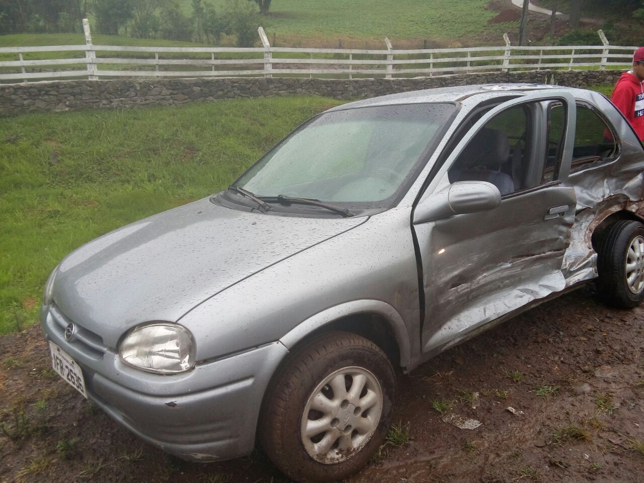 Uma pessoa fica ferida em acidente entre Marau e Passo Fundo
