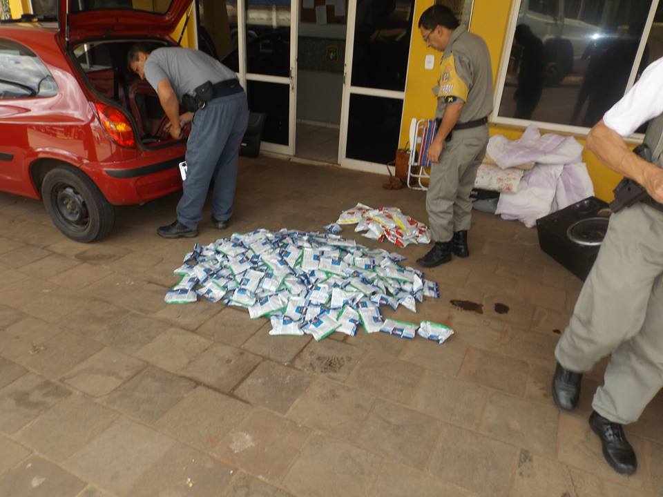 POLÍCIA: Agrotóxicos contrabandeados são apreendidos em Casca