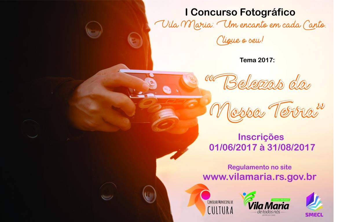 CULTURA: Conselho Municipal de Cultura lança concurso fotográfico em Vila Maria