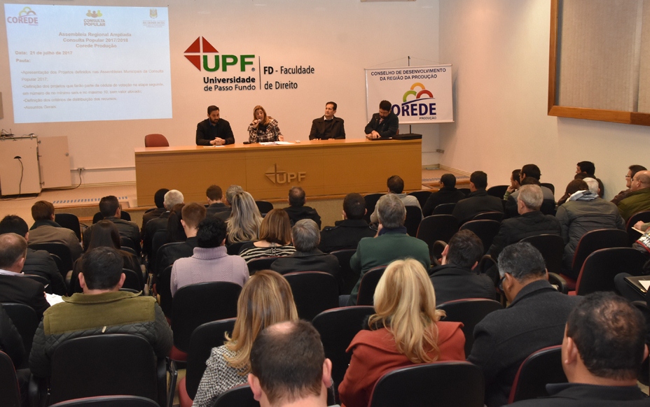 REGIÃO: Corede realiza Assembleia Regional Ampliada da Consulta Popular