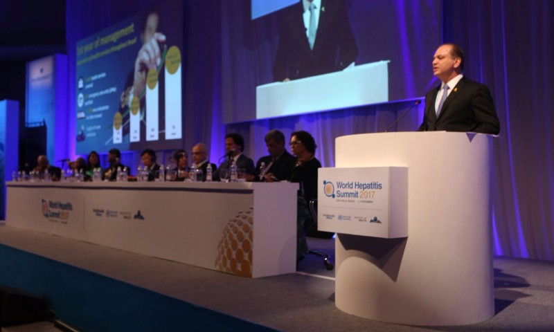 Brasil anuncia plano nacional para eliminação da hepatite C até 2030