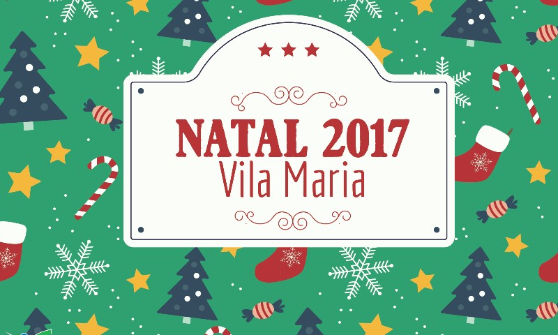 Município de Vila Maria divulga programação para o Natal de 2017