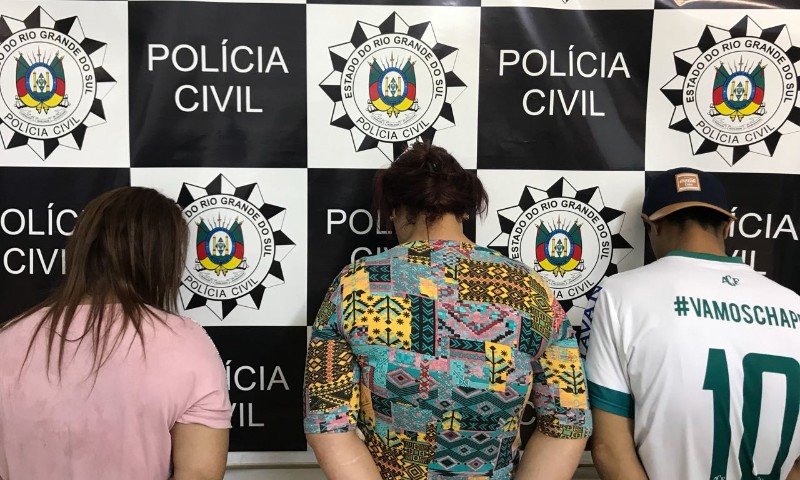Polícia Civil de Marau prende três por tráfico de drogas