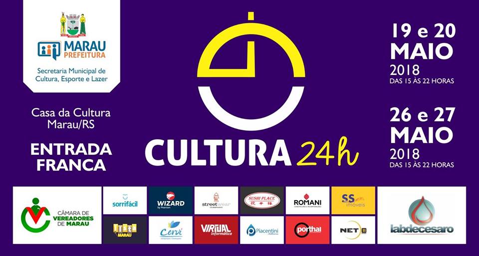 CULTURA 24 horas: Marau  sedia o maior evento de cultura da região