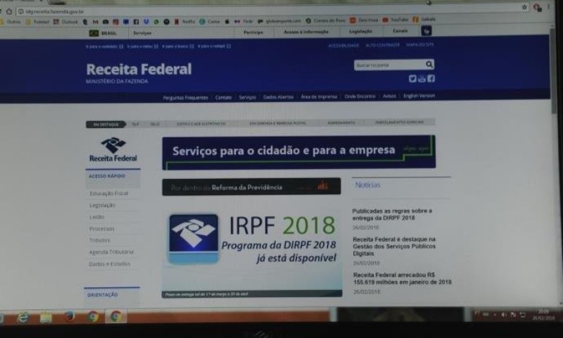 Mais de 2,6 milhões de contribuintes recebem restituição do Imposto de Renda nesta segunda