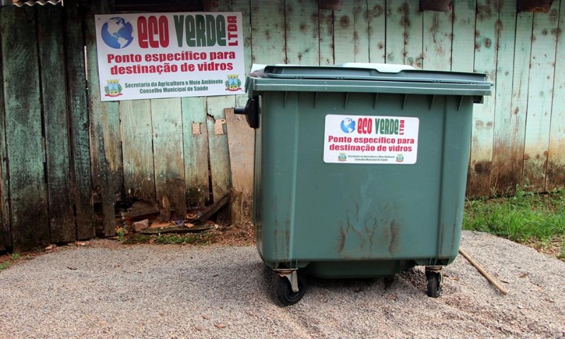 Vila Maria conta com ponto exclusivo para destinação de vidros