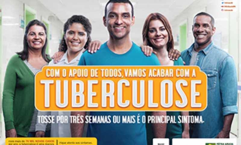 Ministério da Saúde faz campanha publicitária de alerta sobre tuberculose