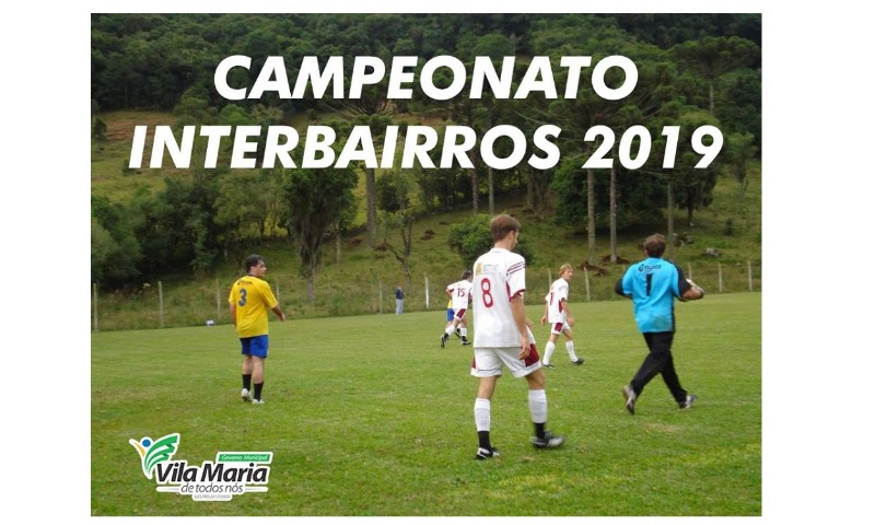 Definido o início do Campeonato Interbairros 2019 de Vila Maria