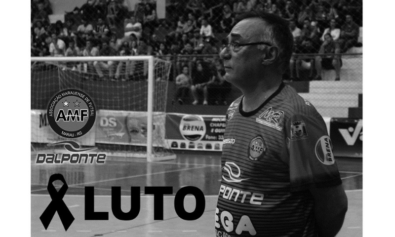 LUTO NO FUTSAL: Milton Luiz Ziler Junior – Miltinho, treinador da AMF/DalPonte faleceu nesta quarta-feira