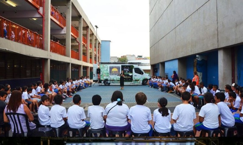 Vila Maria terá sessão de cinema com telão movido a energia solar