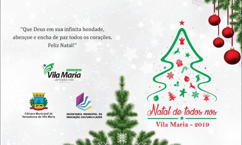 Vila Maria divulga a programação do “Natal de Todos Nós”
