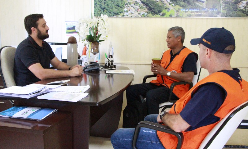 ESTIAGEM: Município de Vila Maria recebe Defesa Civil Estadual para decretar situação de emergência