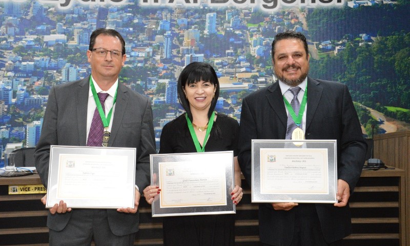 Marau, 65 anos: Medalha Migrante Grande Empreendedor foi entregue a três marauenses