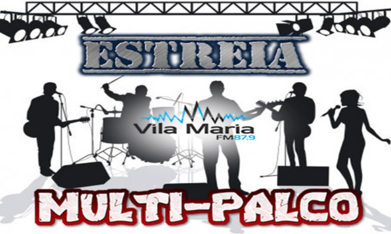 MULTI-PALCO: Dia 08 de junho tem estreia na Rádio Vila Maria FM