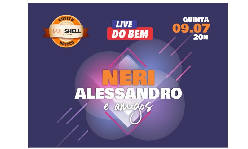 SOLIDARIEDADE: Vem aí mais uma Live do Bem