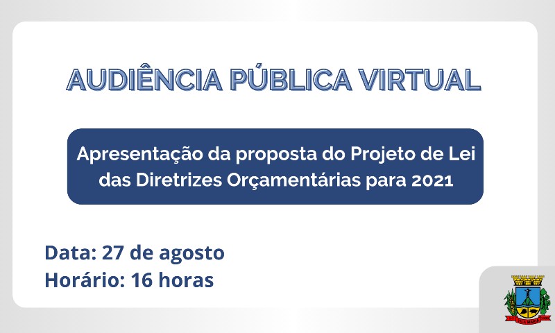 Vila Maria vai apresentar LDO 2021 em audiência pública virtual