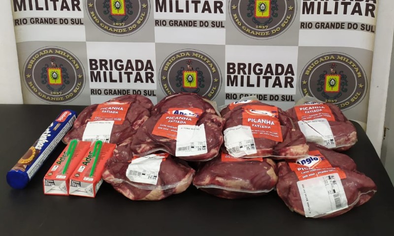 Brigada Militar de Marau realiza prisão por furto em estabelecimento comercial
