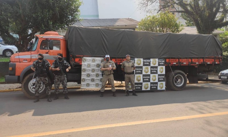 POLÍCIA: Quadrilha que furtava soja na região é presa em flagrante
