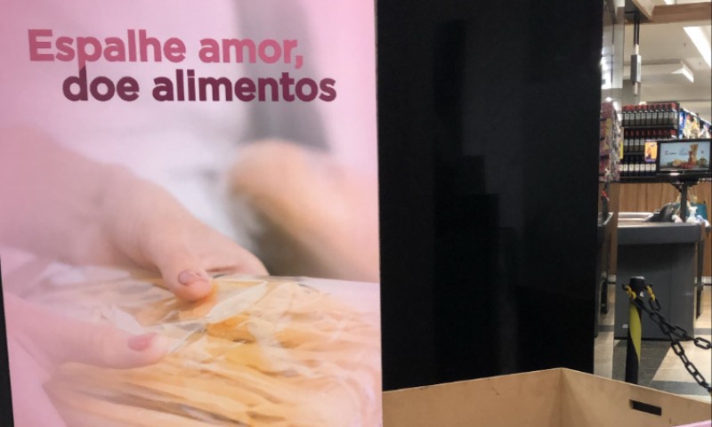 Aapecan e Bella Città Shopping fazem campanha para arrecadação de alimentos