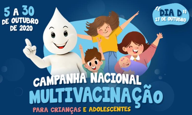 SAÚDE: Outubro é mês de vacinação de crianças e adolescentes