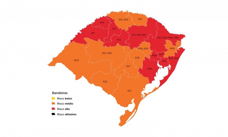 COVID-19: RS recebe 12 pedidos de reconsideração na 28ª rodada do Distanciamento Controlado