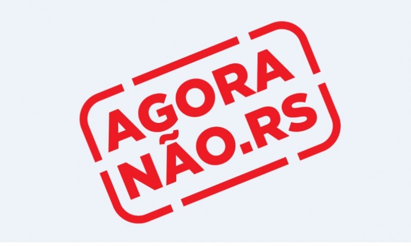 Agora Não: campanha reforça restrições para enfrentamento à pandemia