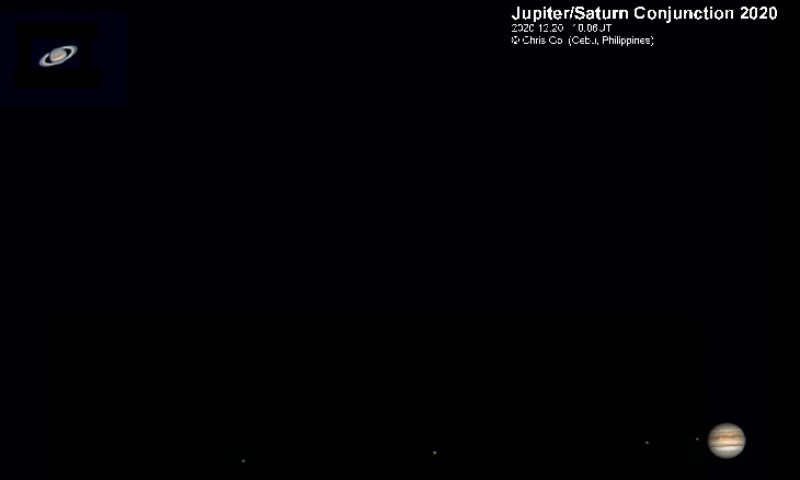 Júpiter e Saturno se “encontrarão” no céu