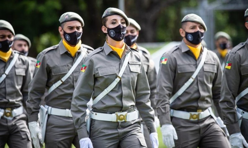 POLÍCIA: Brigada Militar recebe reforço de 860 novos soldados e mais de 1,7 mil chegam em 2021