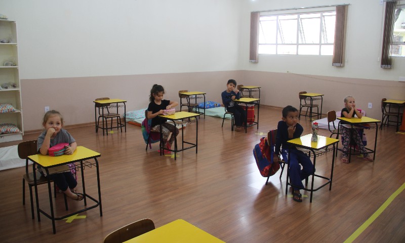 REGIÃO: Alunos da Educação Infantil retornam às atividades presenciais em Paraí