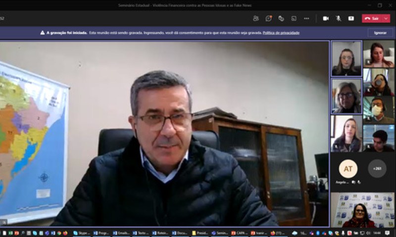 Seminário alerta para aumento da violência contra a pessoa idosa