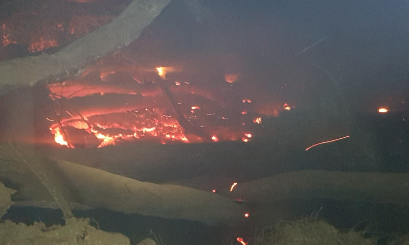 CRIME AMBIENTAL:  Incêndio de grandes proporções é registrado no interior de Vila Maria