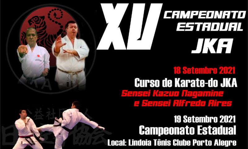 Atletas da Shobu-Kan participarão do XV Campeonato Estadual JKA