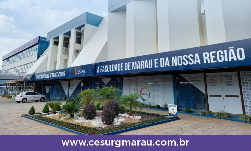 CESURG Marau abre inscrições para o Vestibular de Verão 2022