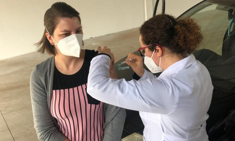 Sábado (23) também é dia de imunização contra a covid19, em Vila Maria