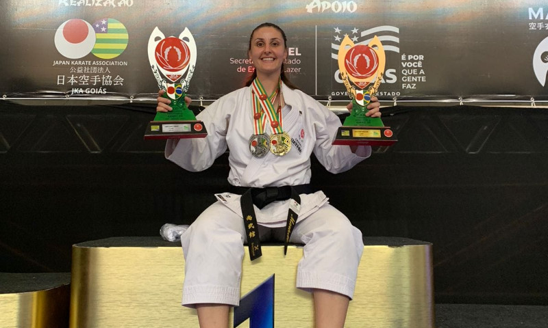 ESPORTE: Marauense é destaque no Brasileiro de Karate-Do em Goiânia