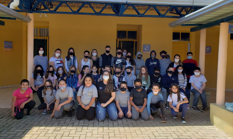 POLÍCIA CIVIL realiza Papo de Responsa na Escola Maria Busatto de Vila Maria
