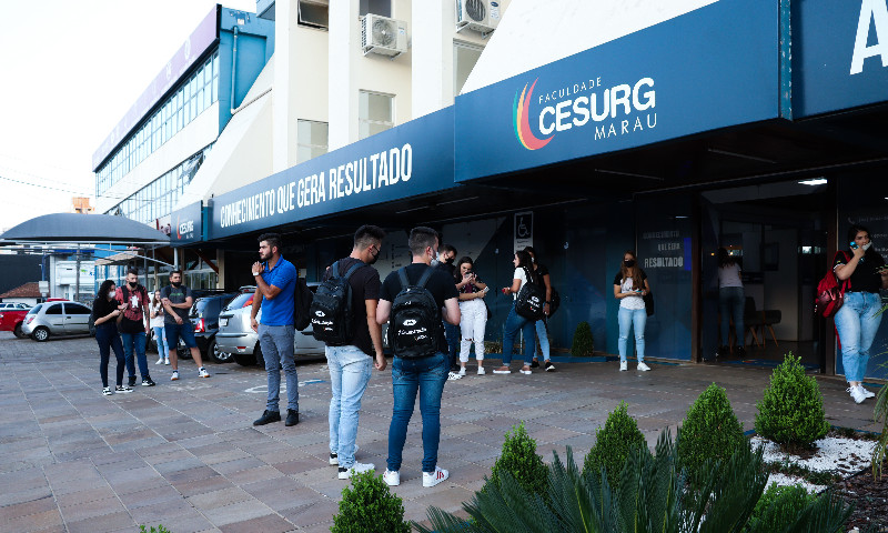 ENSINO: Volta às aulas da Faculdade CESURG é marcada por calorosa recepção