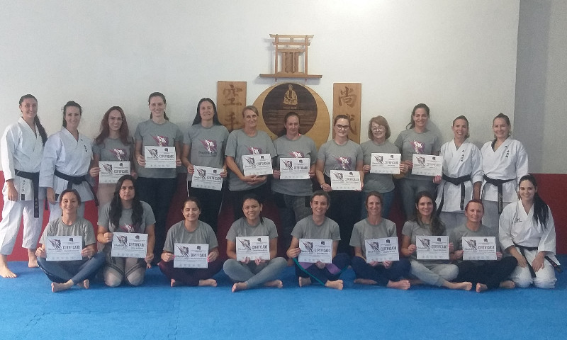 Workshop da Shobu-Kan Mulher conclui primeira turma