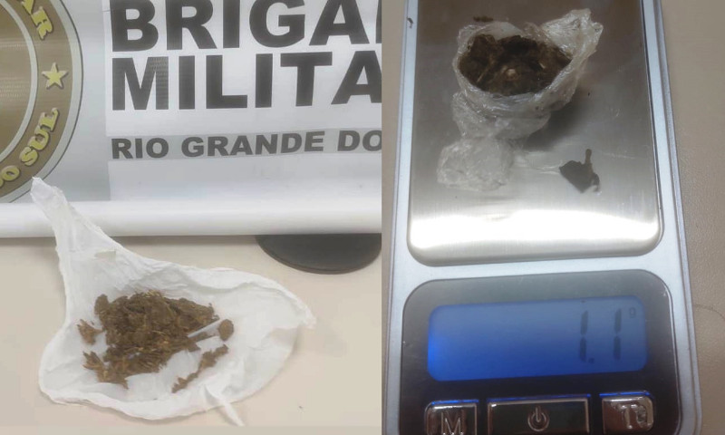 POLÍCIA: Brigada Militar de Vila Maria realiza apreensões de menores por posse de entorpecentes