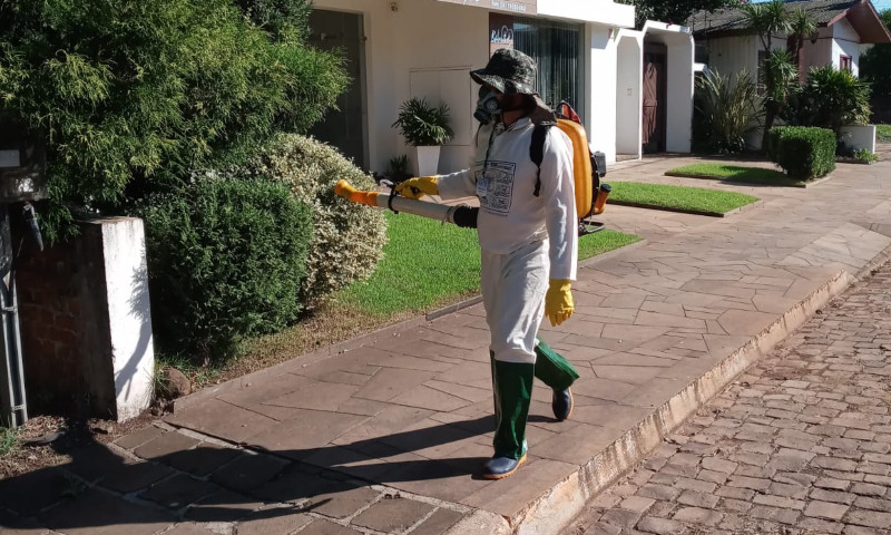 Ações de combate a dengue estão sendo realizadas em Vila Maria. Três casos da doença já foram confirmados