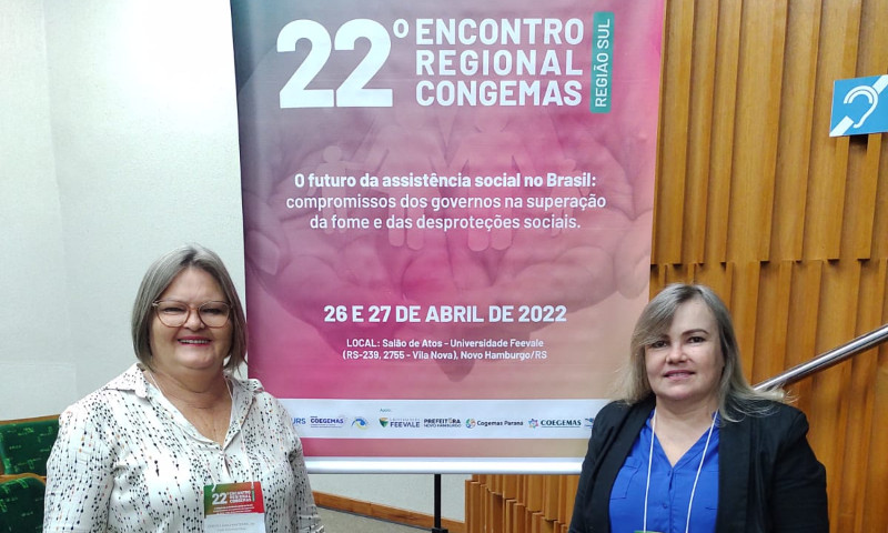 Vila Maria participou do 22º Encontro Regional Congemas – Região Sul